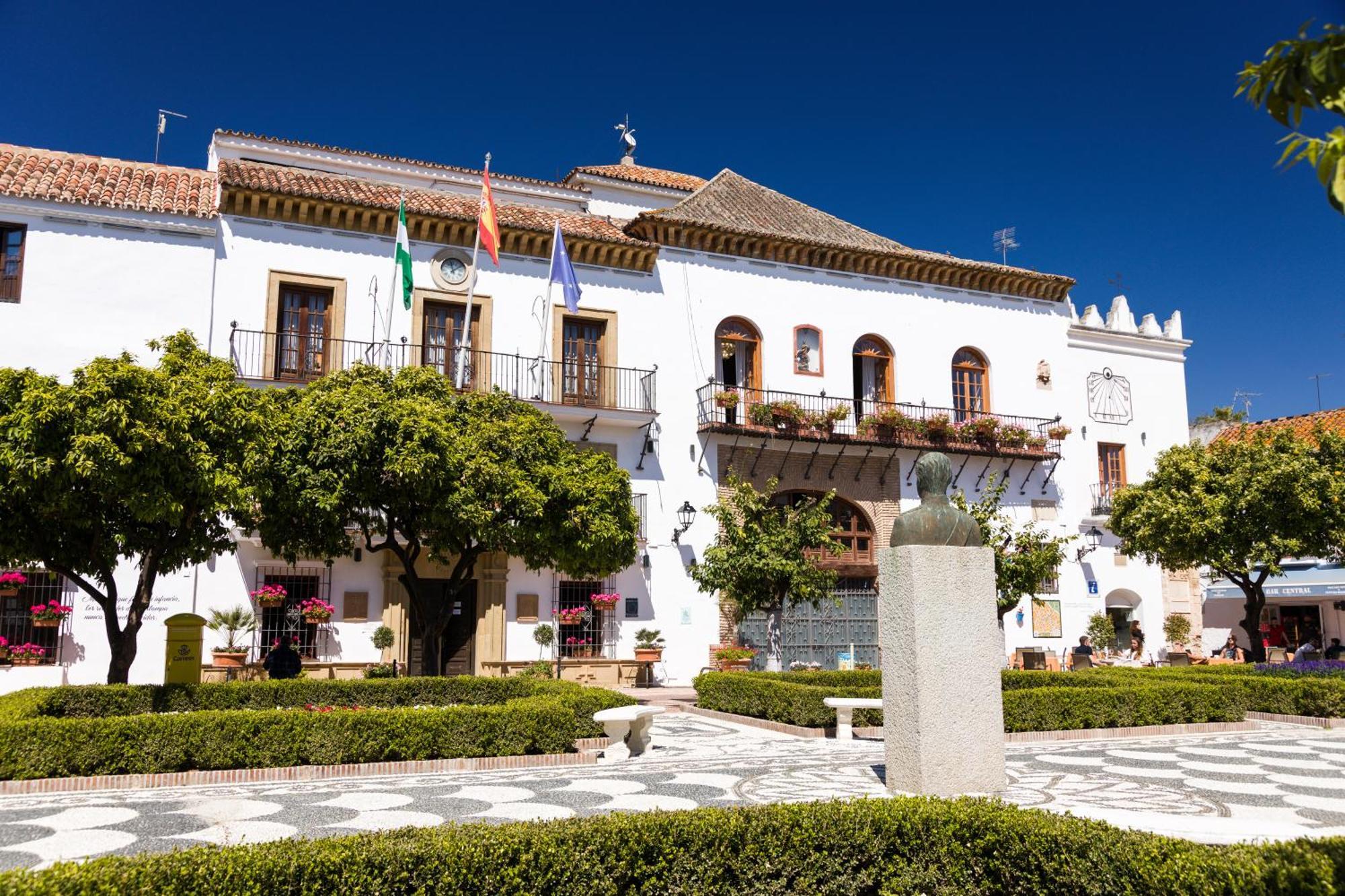 Ferienwohnung Penthouse On The Golden Mile Marbella Exterior foto
