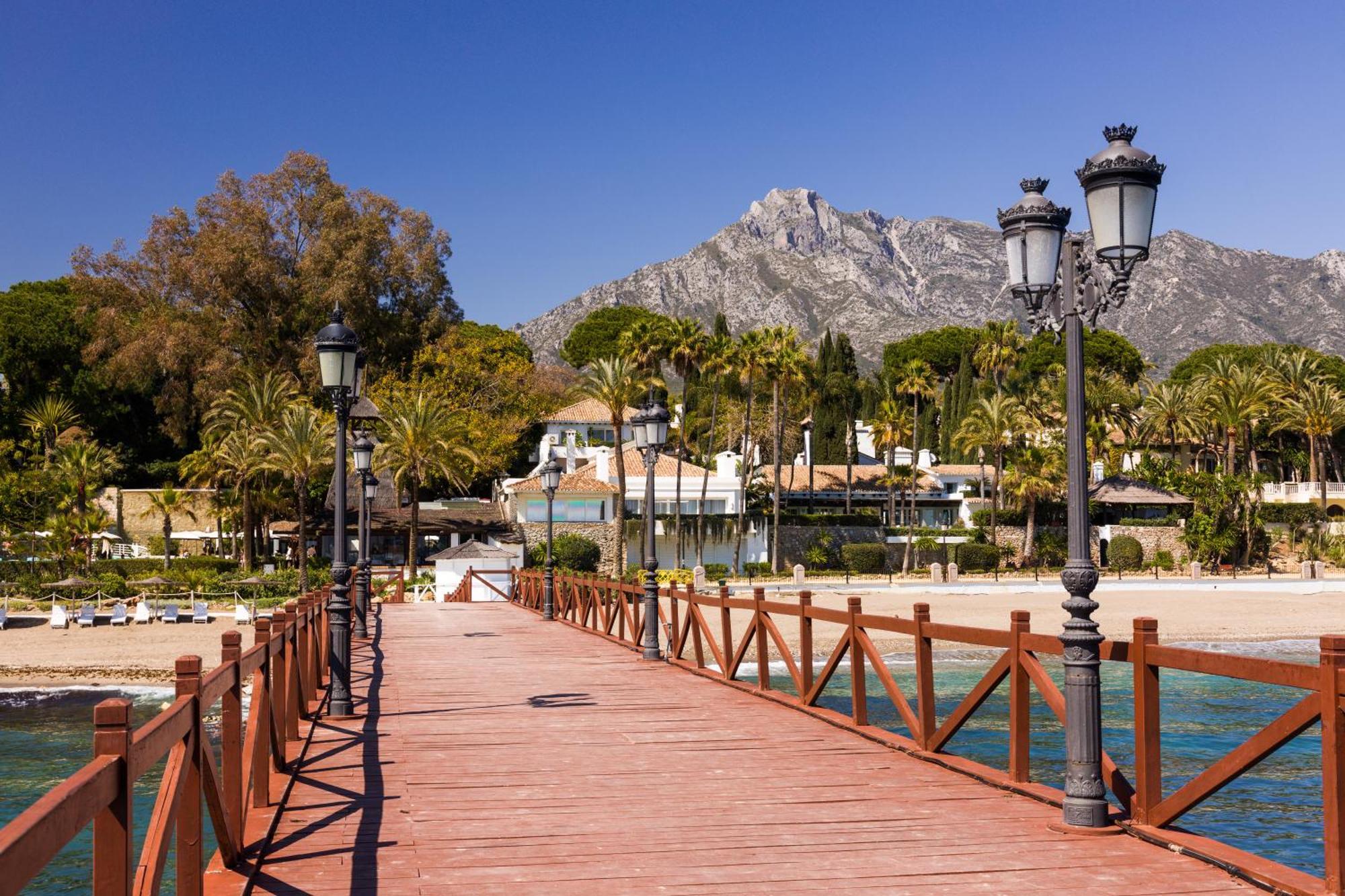 Ferienwohnung Penthouse On The Golden Mile Marbella Exterior foto