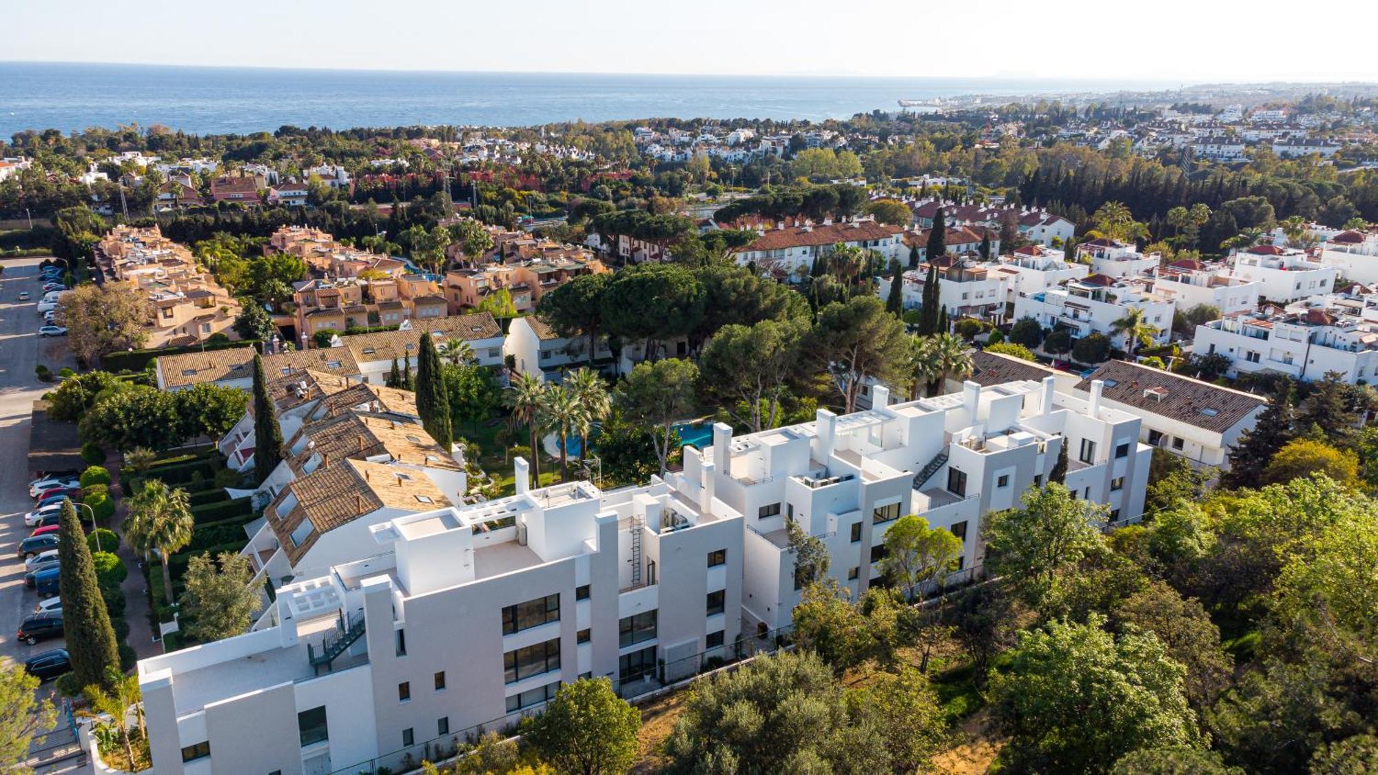 Ferienwohnung Penthouse On The Golden Mile Marbella Exterior foto