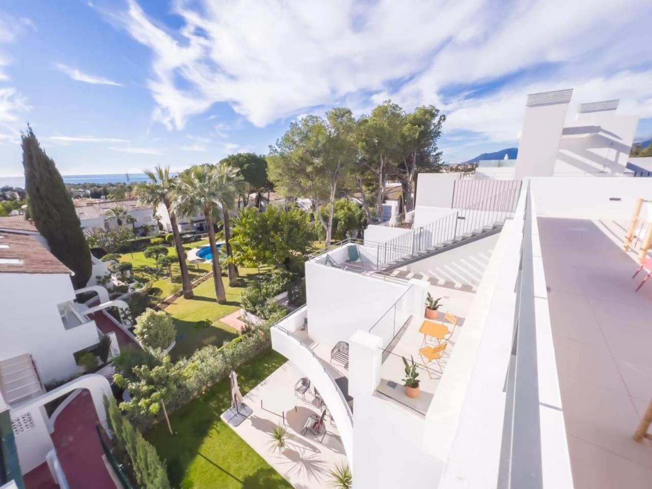 Ferienwohnung Penthouse On The Golden Mile Marbella Exterior foto