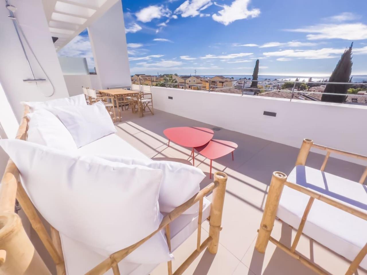 Ferienwohnung Penthouse On The Golden Mile Marbella Exterior foto