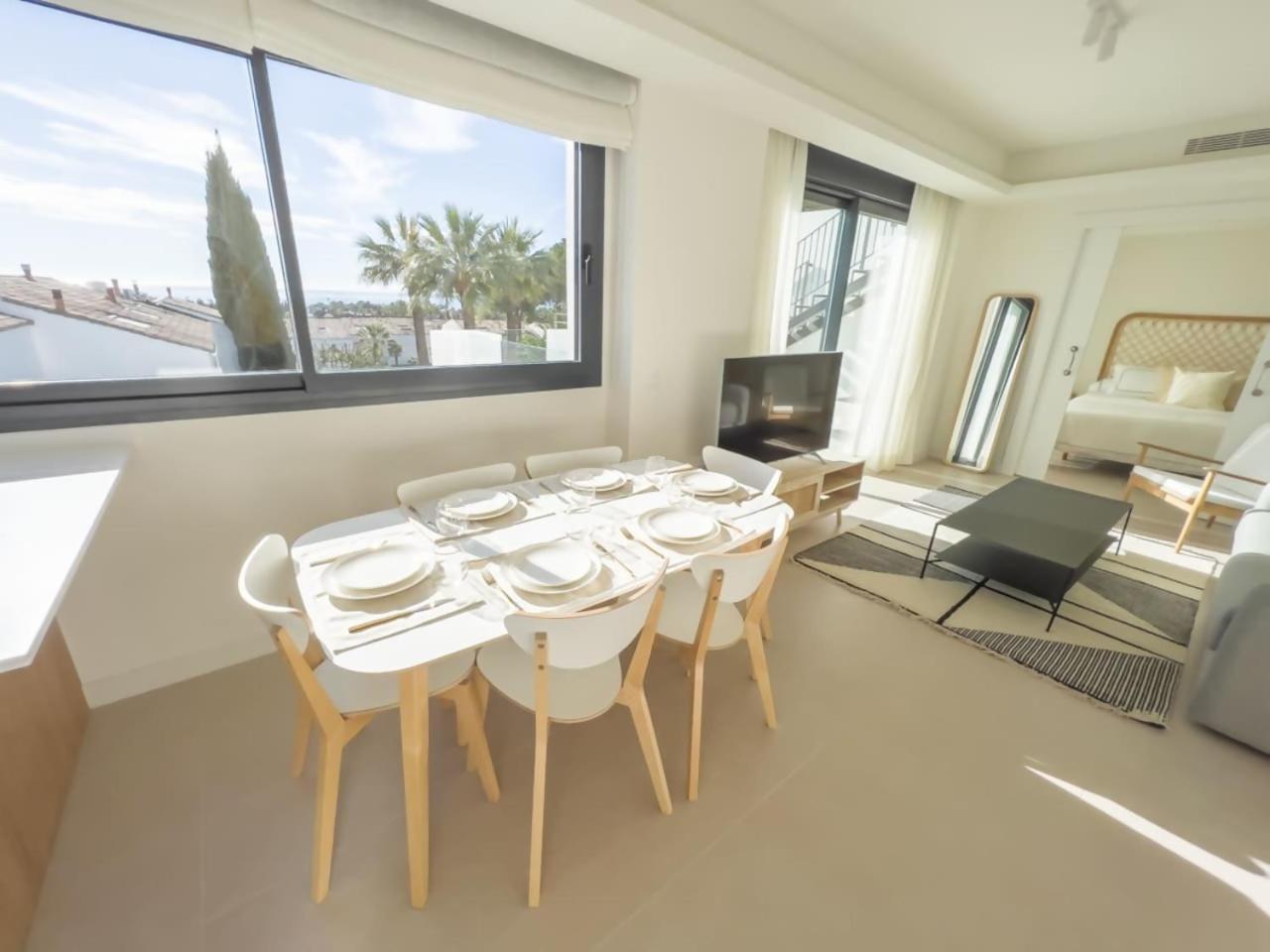 Ferienwohnung Penthouse On The Golden Mile Marbella Exterior foto