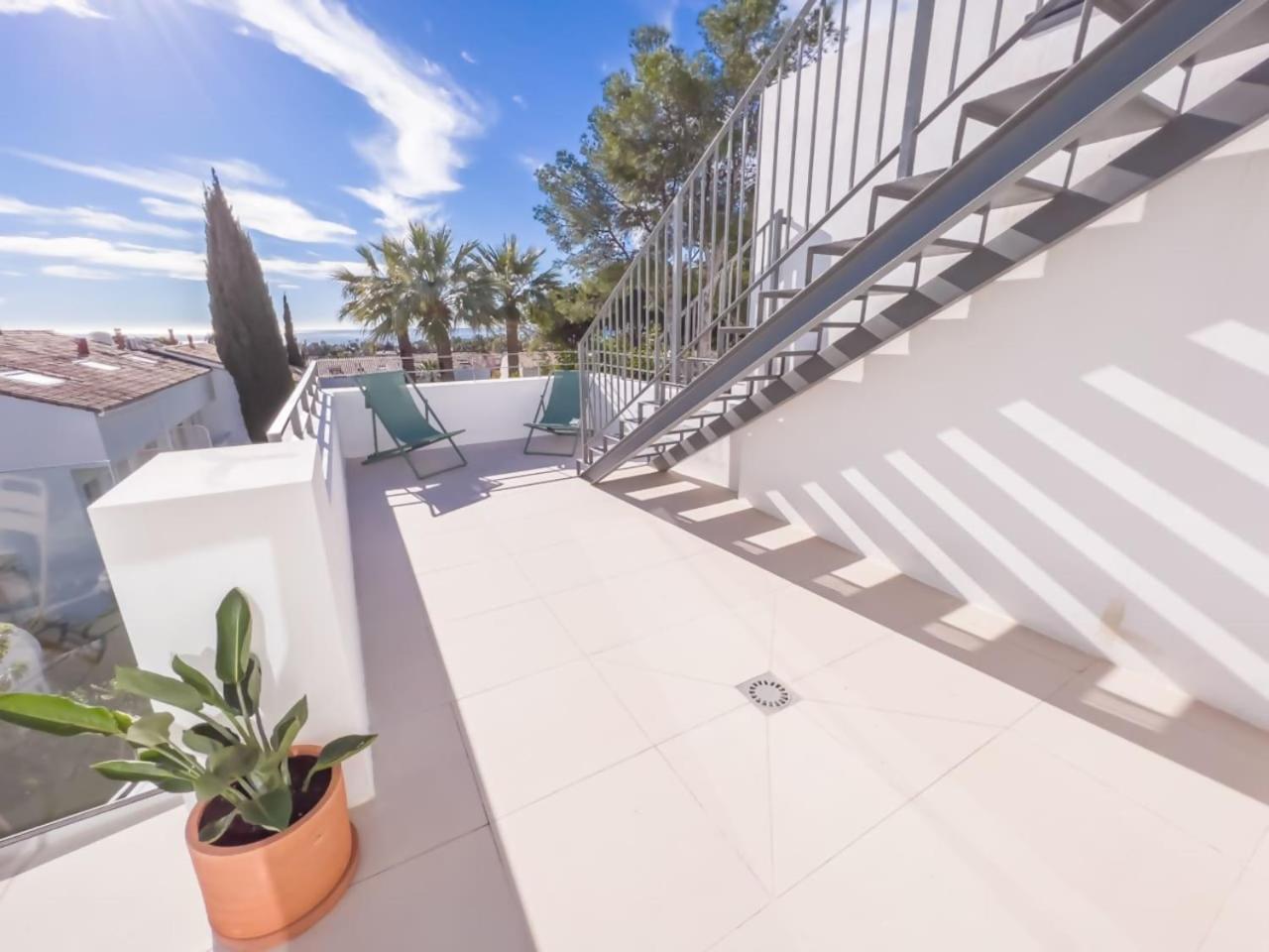 Ferienwohnung Penthouse On The Golden Mile Marbella Exterior foto